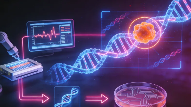基因测序技术流程简图
