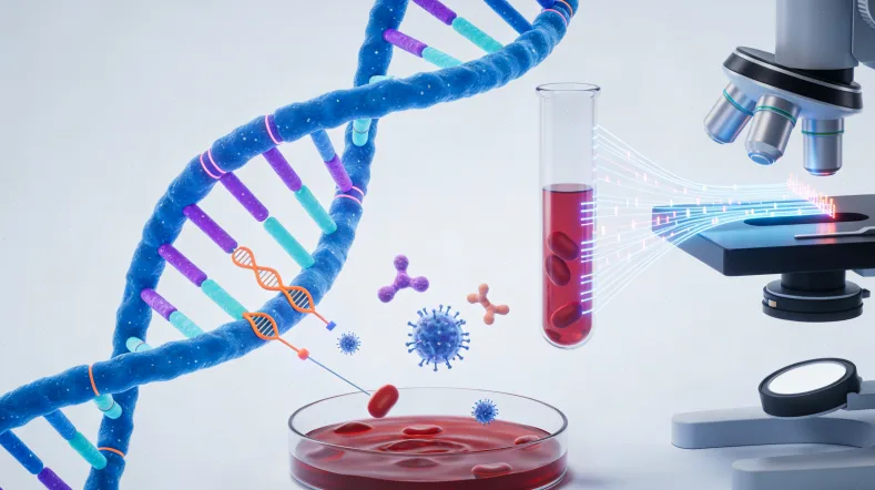 脑肿瘤基因检测流程示意图