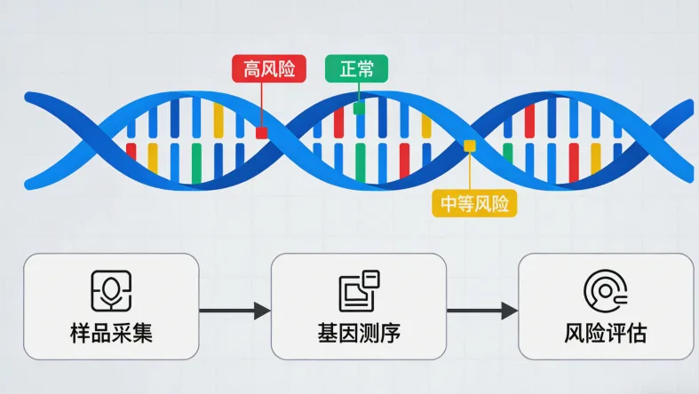 DNA双螺旋结构示意图