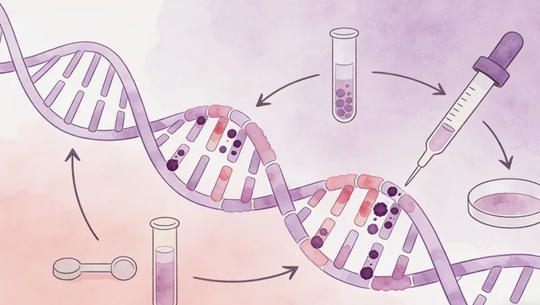 基因测序技术流程简图