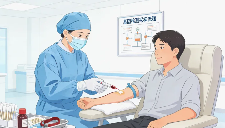 遗传咨询师与体检者沟通场景