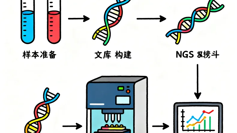 基因检测指导前列腺癌精准治疗示意图