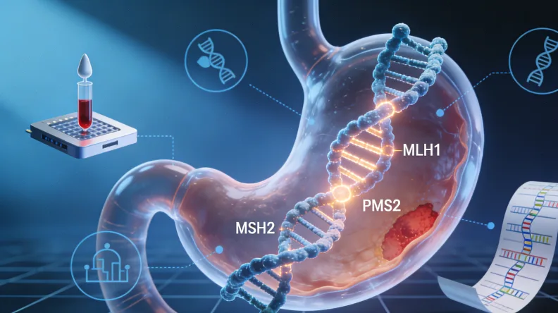 基因检测报告关键指标示例图