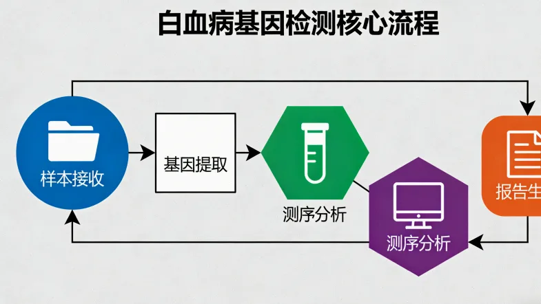 基因检测样本采集示意图