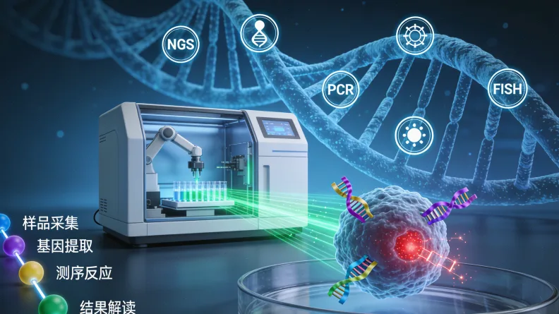 膀胱癌基因检测全流程示意图