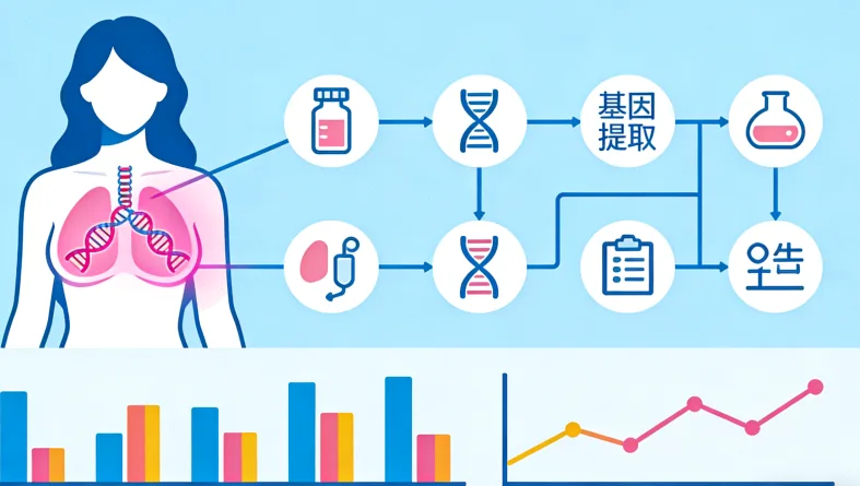 脑胶质瘤基因检测核心项目示意图