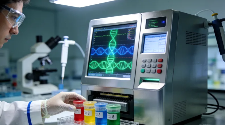 脑胶质瘤分子分型关键基因图解