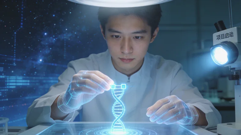 脑肿瘤基因检测核心流程示意图