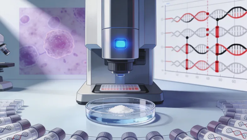 甲状腺结节穿刺取样示意图