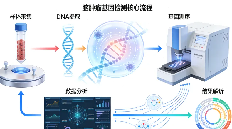 遗传性肠癌相关核心基因列表图示