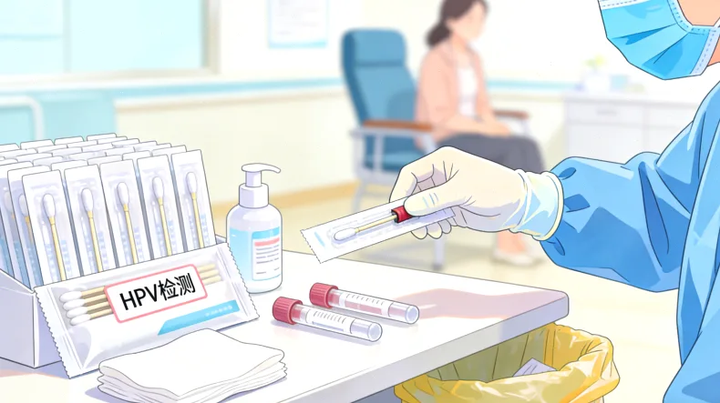 肿瘤组织切片与血液样本对比图