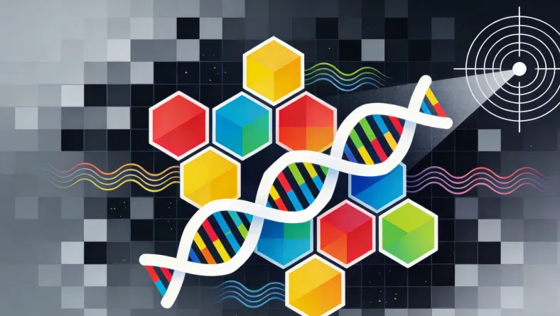 基因测序仪正在工作中