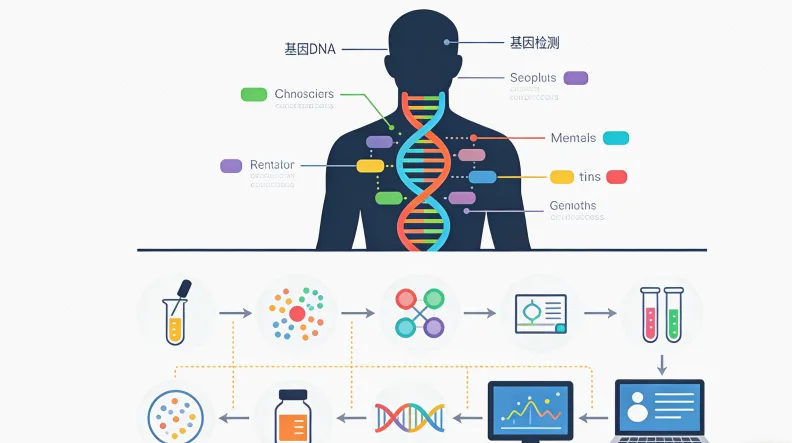 甲状腺癌常见基因突变示意图