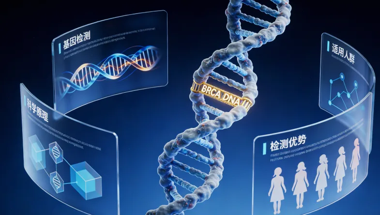 食管癌基因检测流程示意图