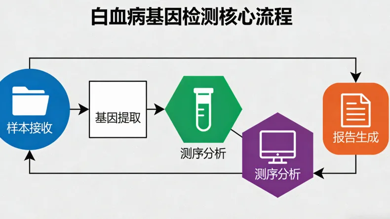 胃肠道间质瘤基因检测流程示意图