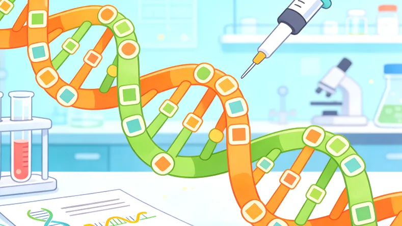 GIST常见基因突变与对应靶向药物图表