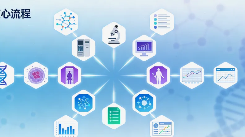 专业基因检测实验室工作环境