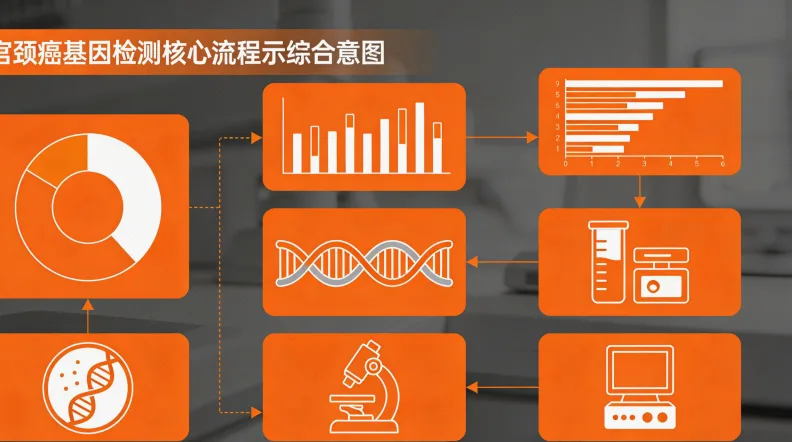 甲状腺癌基因检测核心基因示意图