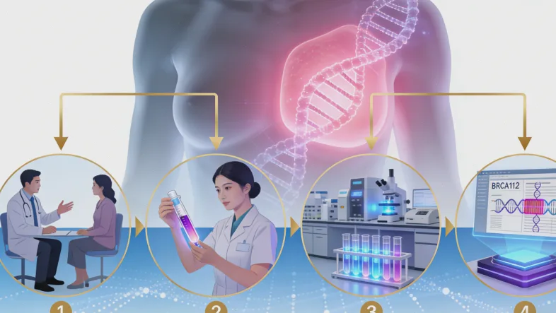 正规基因检测实验室工作流程