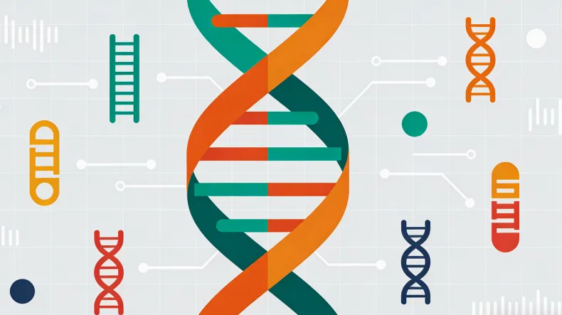 基因检测采样包（采血管/拭子）示意图