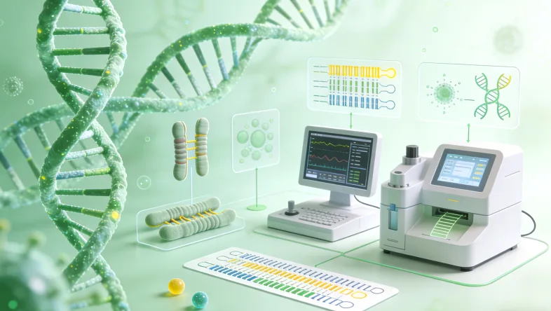 PCR基因检测实验室内部环境