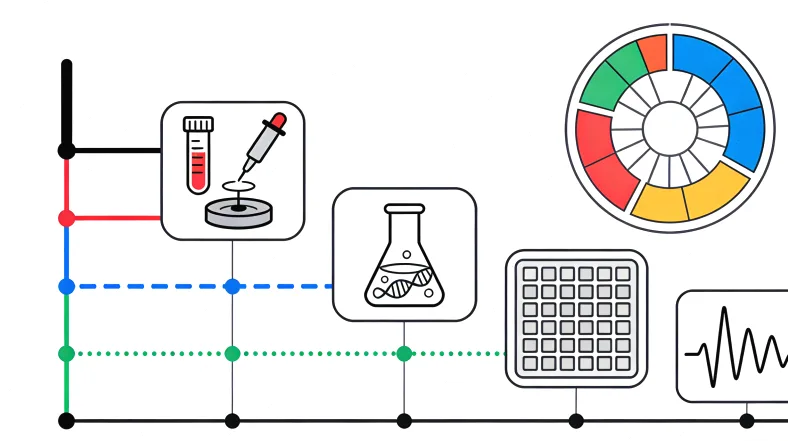 食管癌基因检测核心流程示意图
