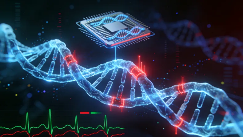 遗传咨询师与患者面对面沟通示意图