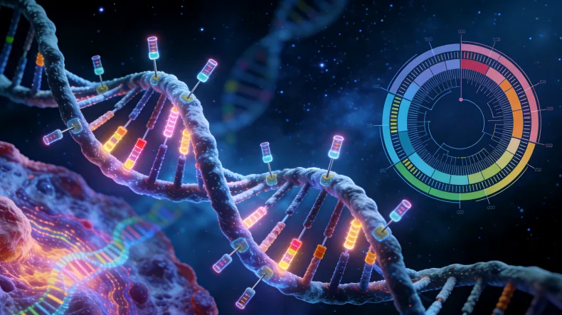 肺癌基因检测流程示意图