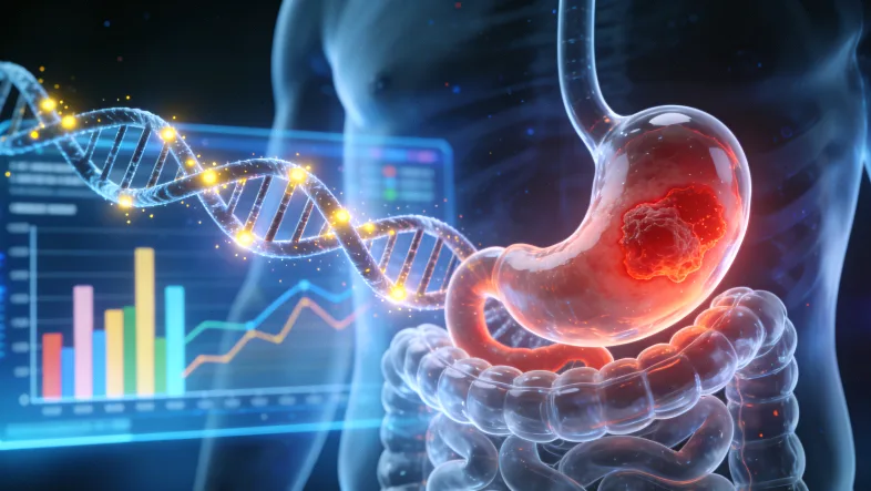 子宫内膜癌基因检测核心基因示意图