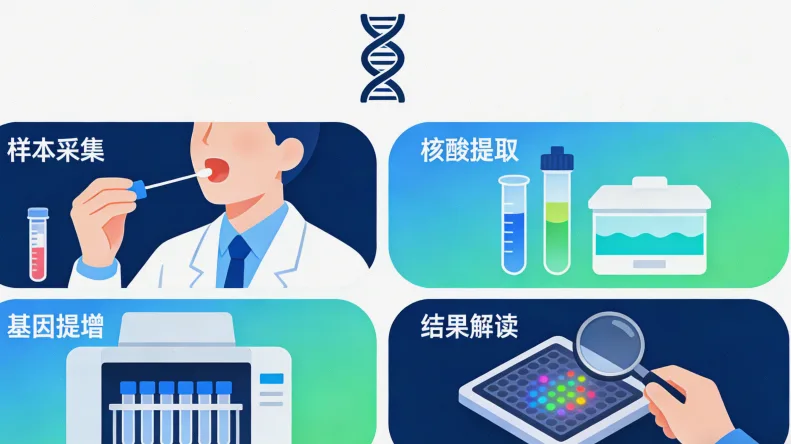 高危型HPV病毒分型示意图