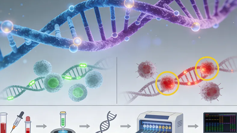 专业人员正在进行静脉血样本采集