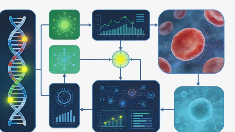 BRCA基因修复DNA机制卡通图解