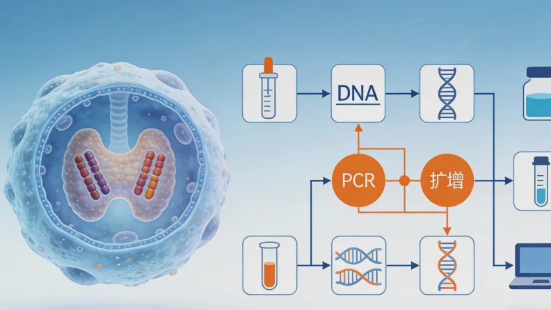 脑膜瘤基因检测核心流程示意图