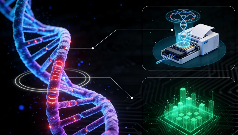 结直肠癌基因检测全流程示意图