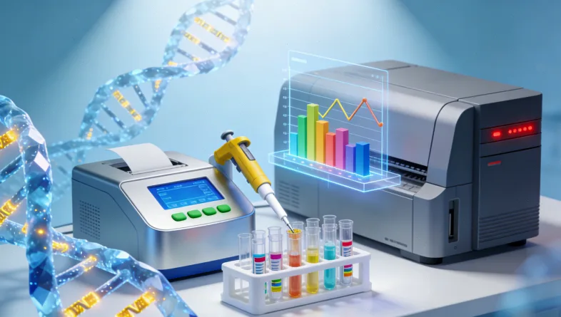 白血病基因检测核心流程示意图