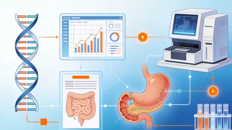 基因突变导致细胞异常生长卡通图解