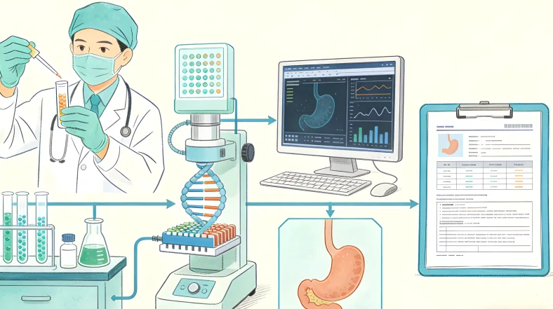 脑膜瘤基因检测核心基因示意图