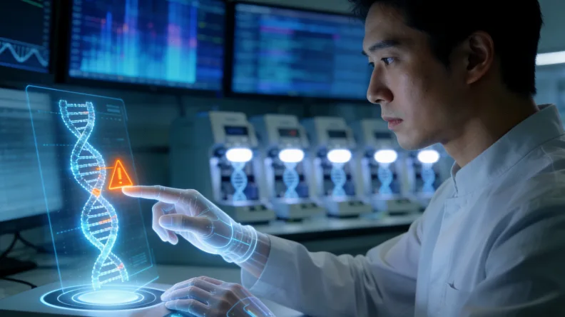 基因检测采样（抽血）示意图