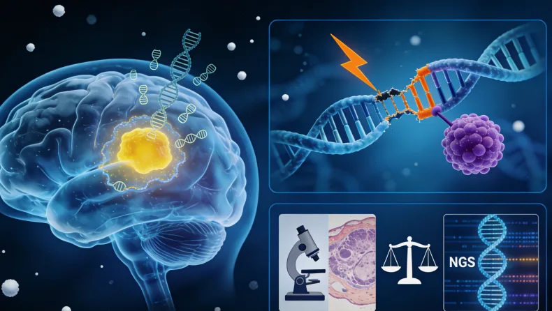 基因检测报告关键信息解读界面