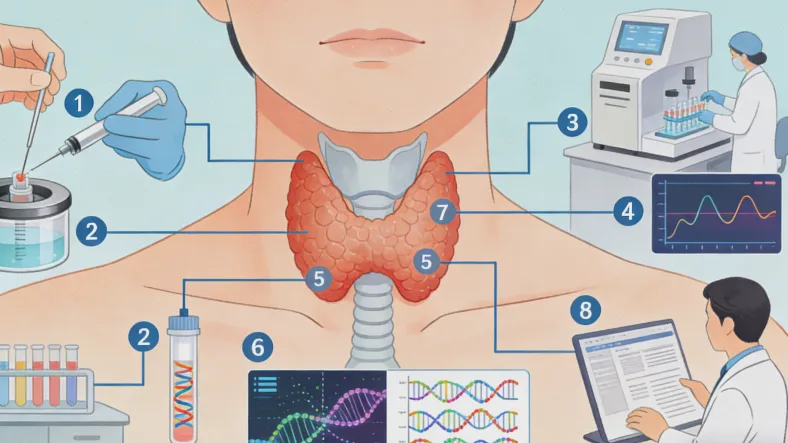 基因检测报告关键信息模块示例