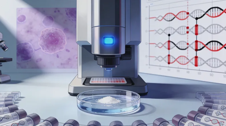 不同基因突变对应的靶向药物选择图表
