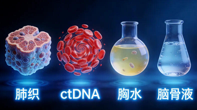 合格的肿瘤组织样本与病理切片示例