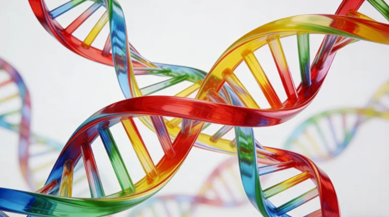 宫颈癌基因检测采样过程示意图