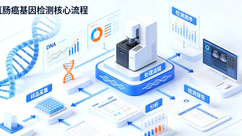 脑胶质瘤基因检测核心项目关系图