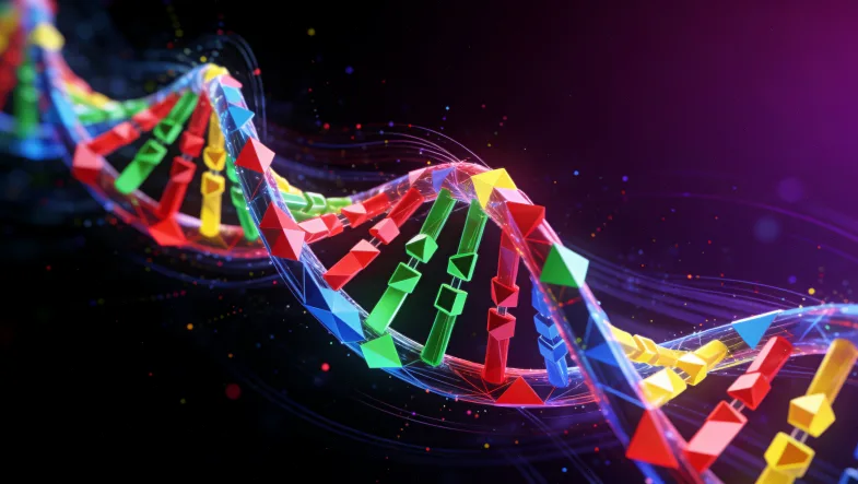 基因检测从样本到报告的全流程示意图