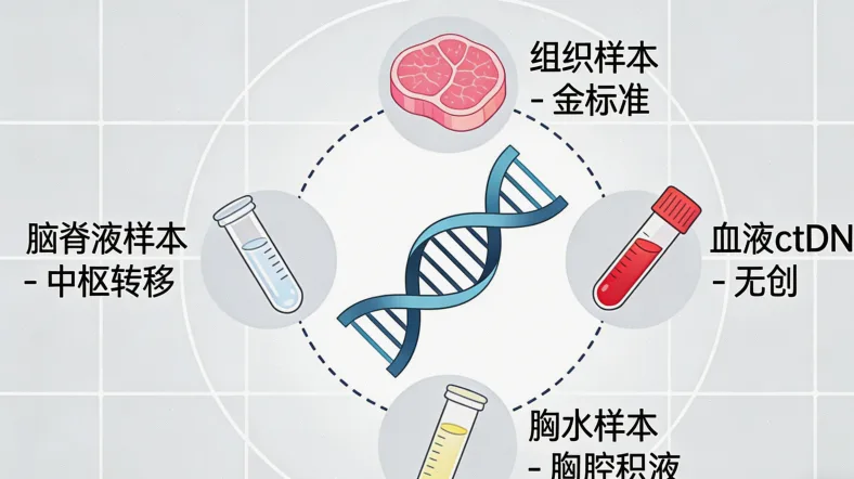 基因突变类型与靶向药物对应关系图表