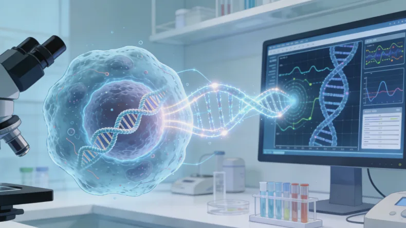 脑肿瘤基因检测核心流程示意图