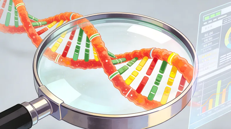 遗传咨询师与客户沟通示意图