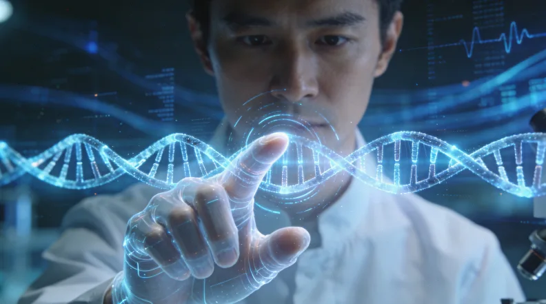 高通量基因测序仪工作场景