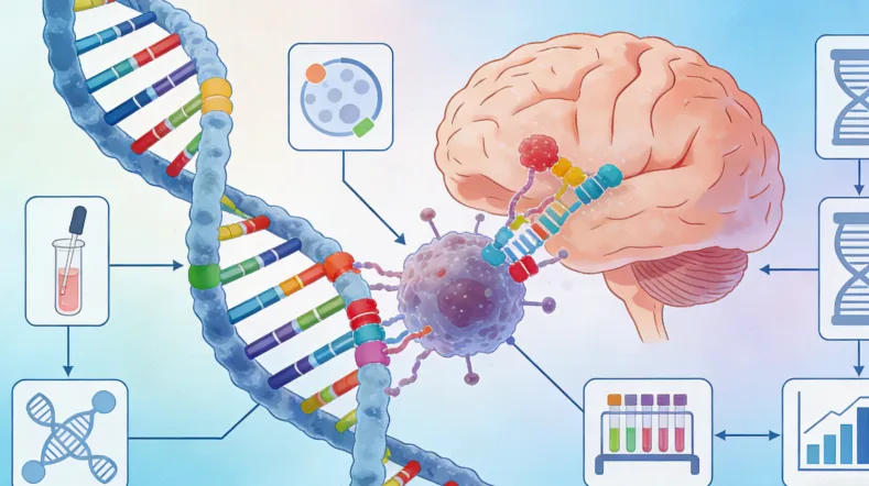 肿瘤组织样本与尿液样本对比图